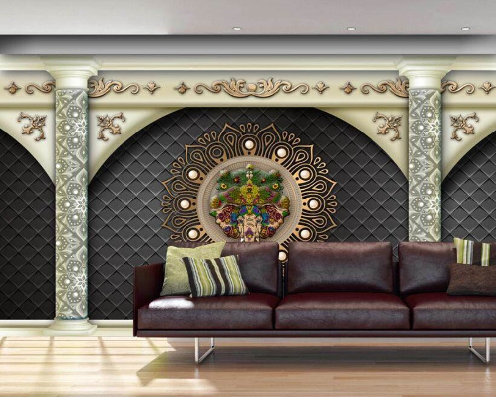 3D Wallpaper Various India & Thailand Designs